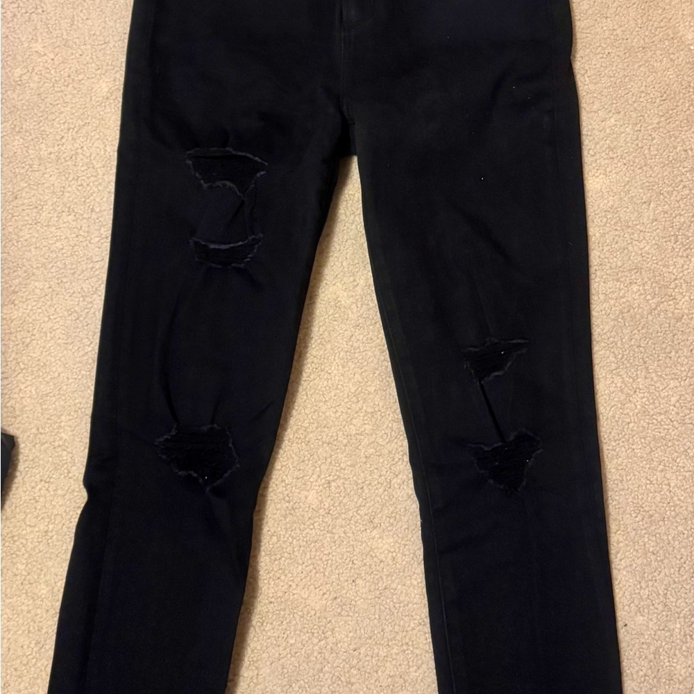 Abercrombie & Fitch Women’s Black Super Skinny High Rise Jeans - Picture 2 of 5